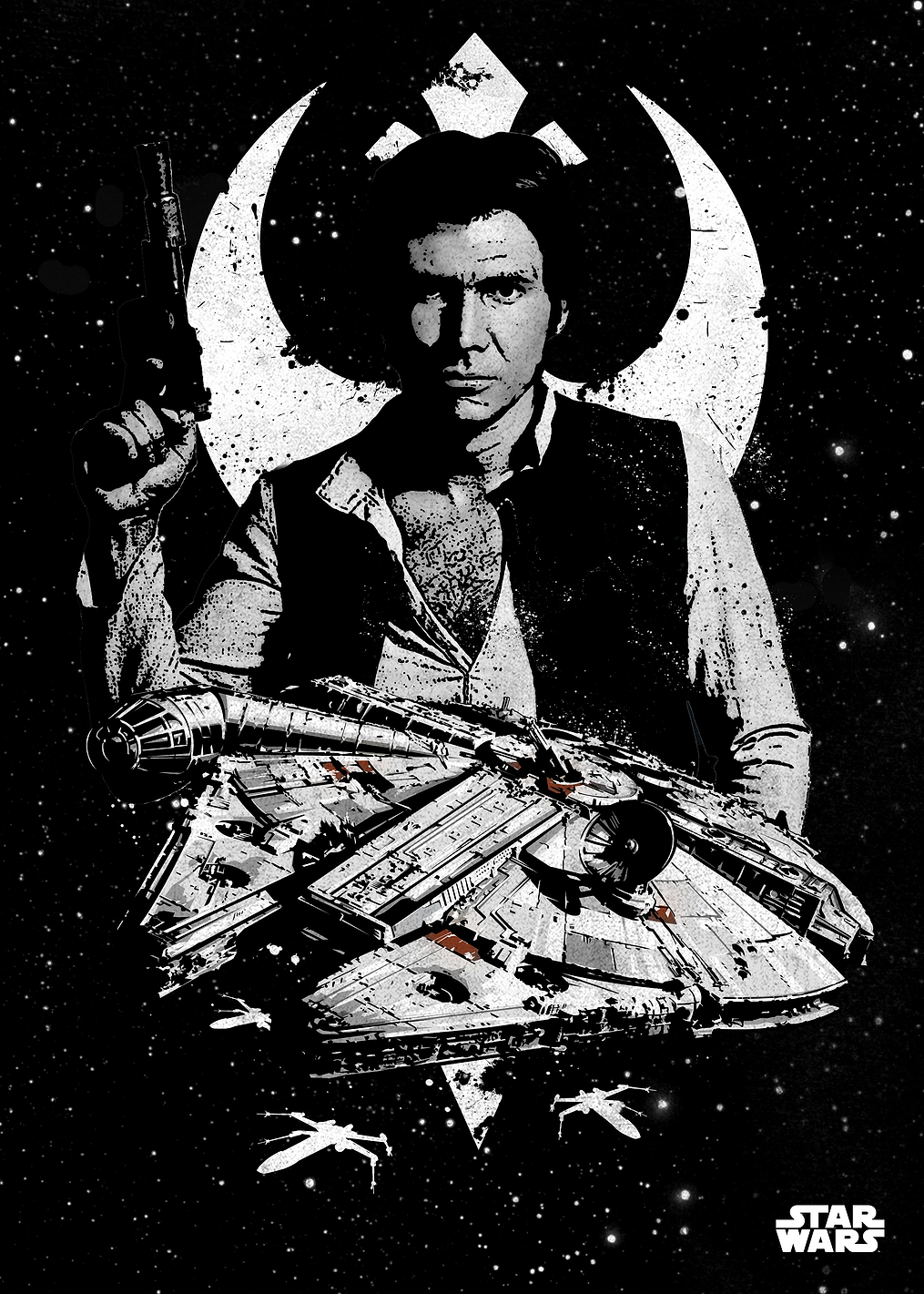 Millennium Falcon: постер из коллекции Star Wars