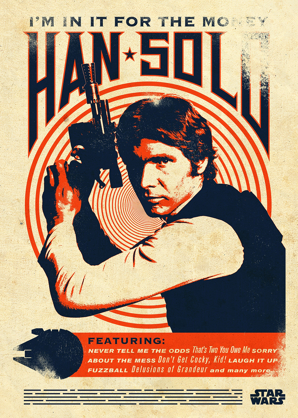Han Solo: постер из коллекции Star Wars