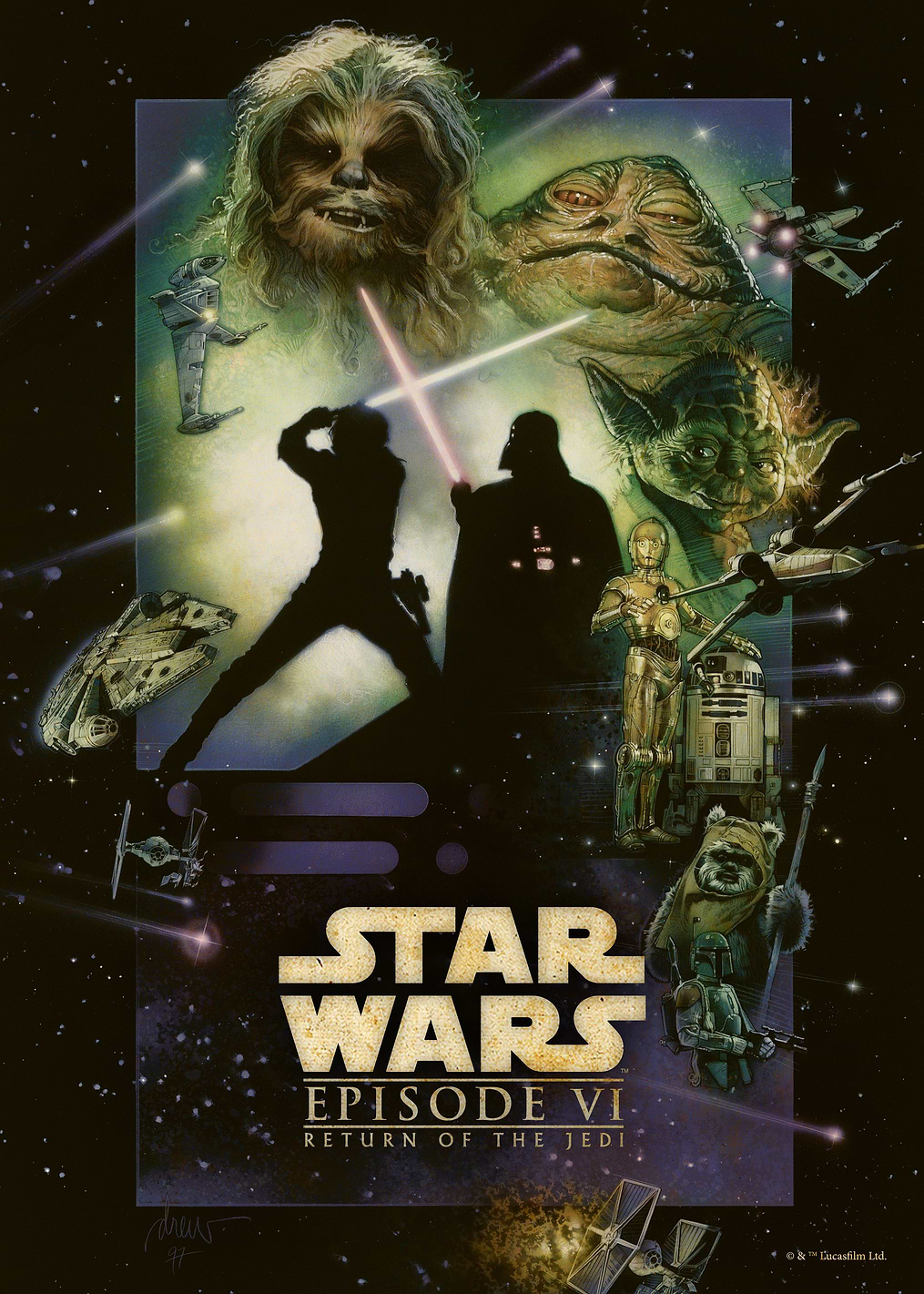 Star Wars Episode VI: Return of the Jedi: постер из коллекции Star Wars