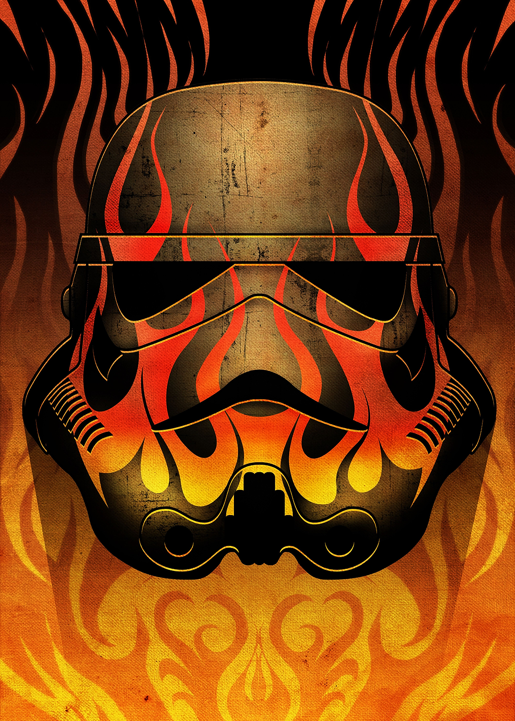 Flames: постер из коллекции Star Wars