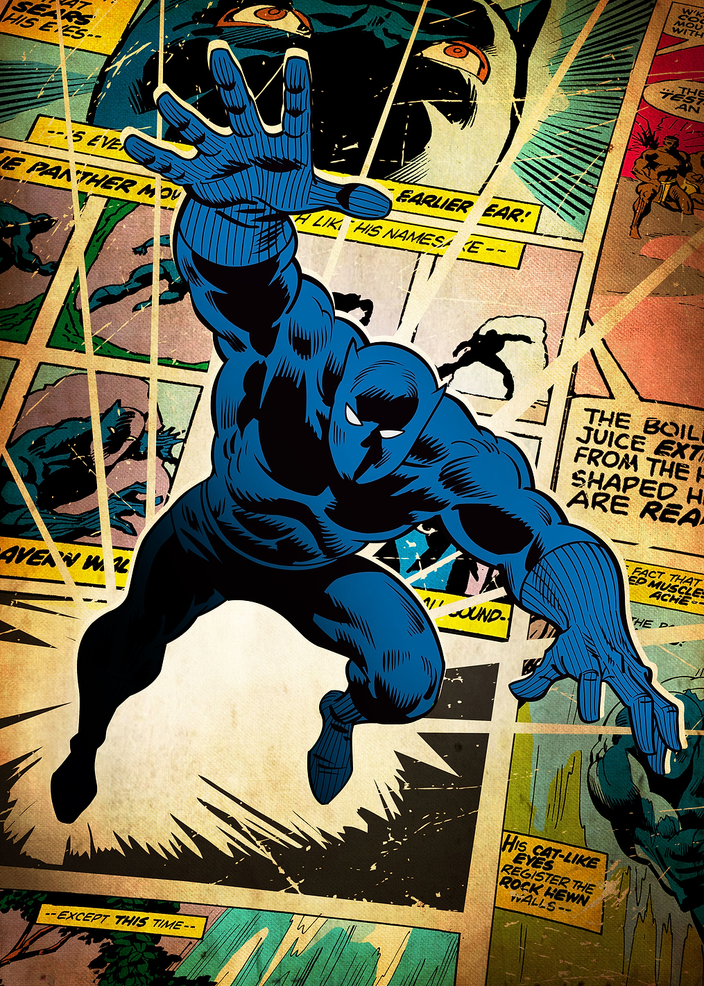 Black Panther: постер из коллекции Marvel