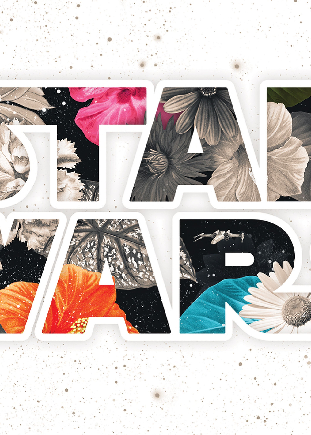 Star Wars Floral: постер из коллекции Star Wars