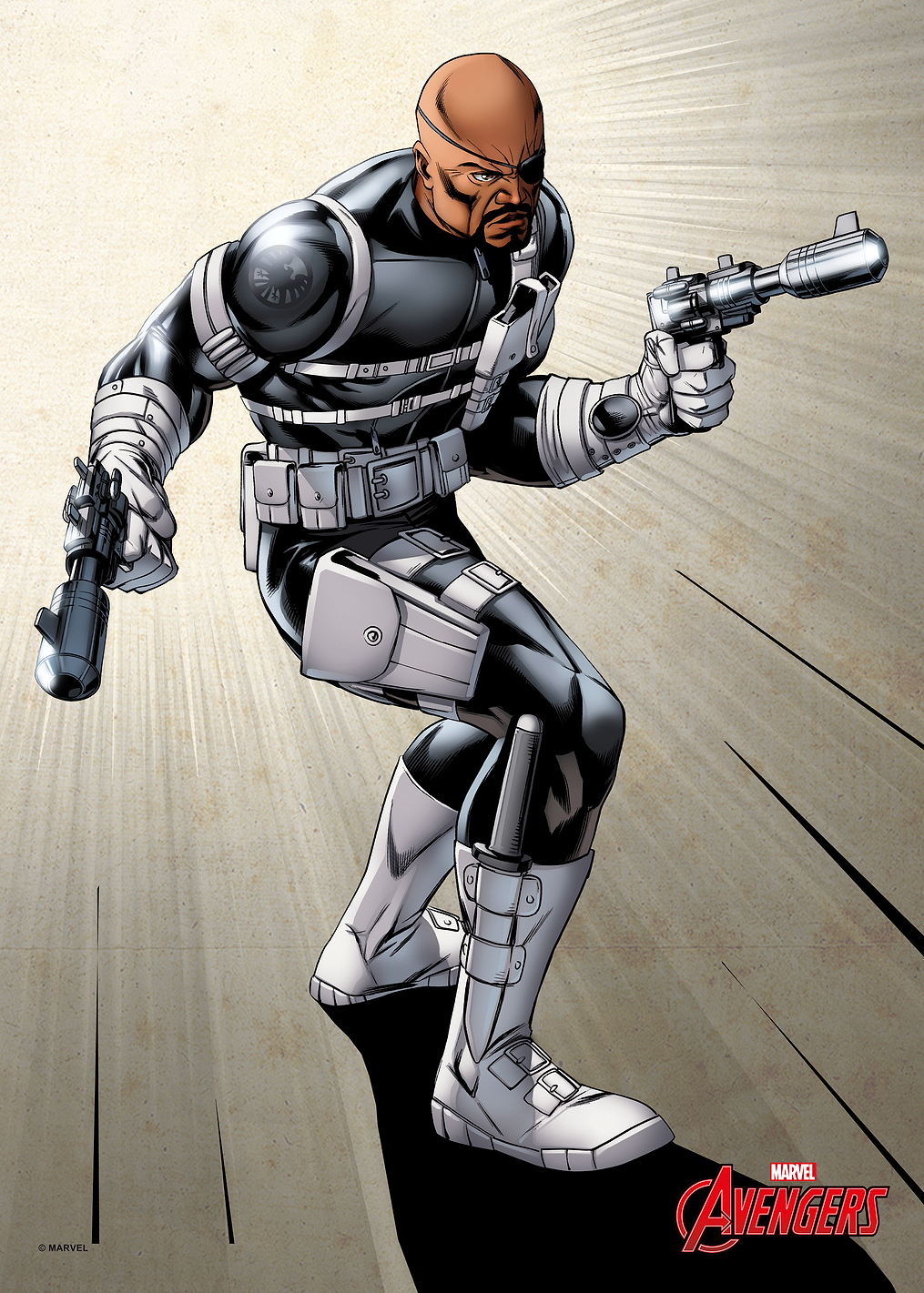 Nick Fury: постер из коллекции Marvel