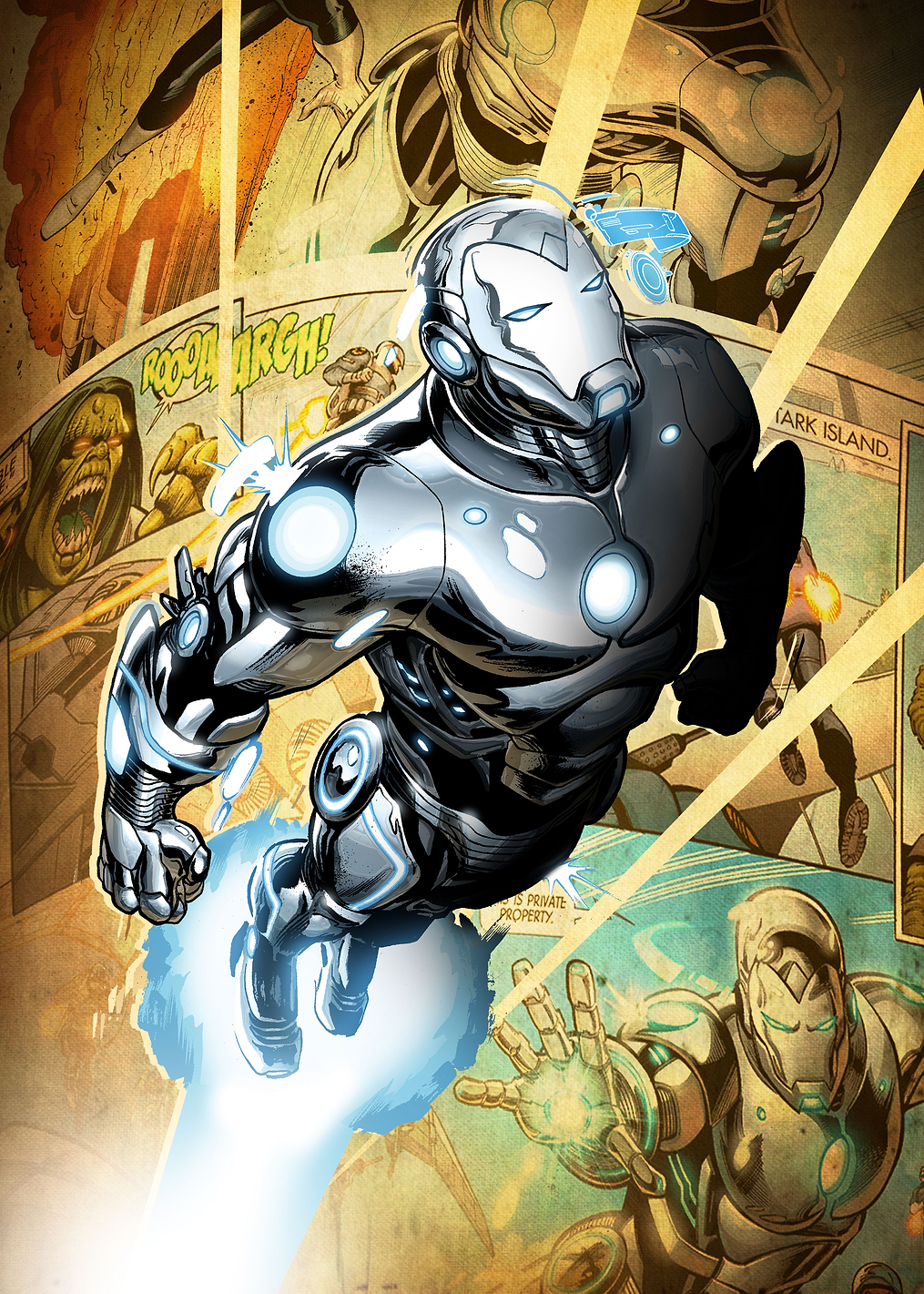 Superior Iron Man: постер из коллекции Marvel
