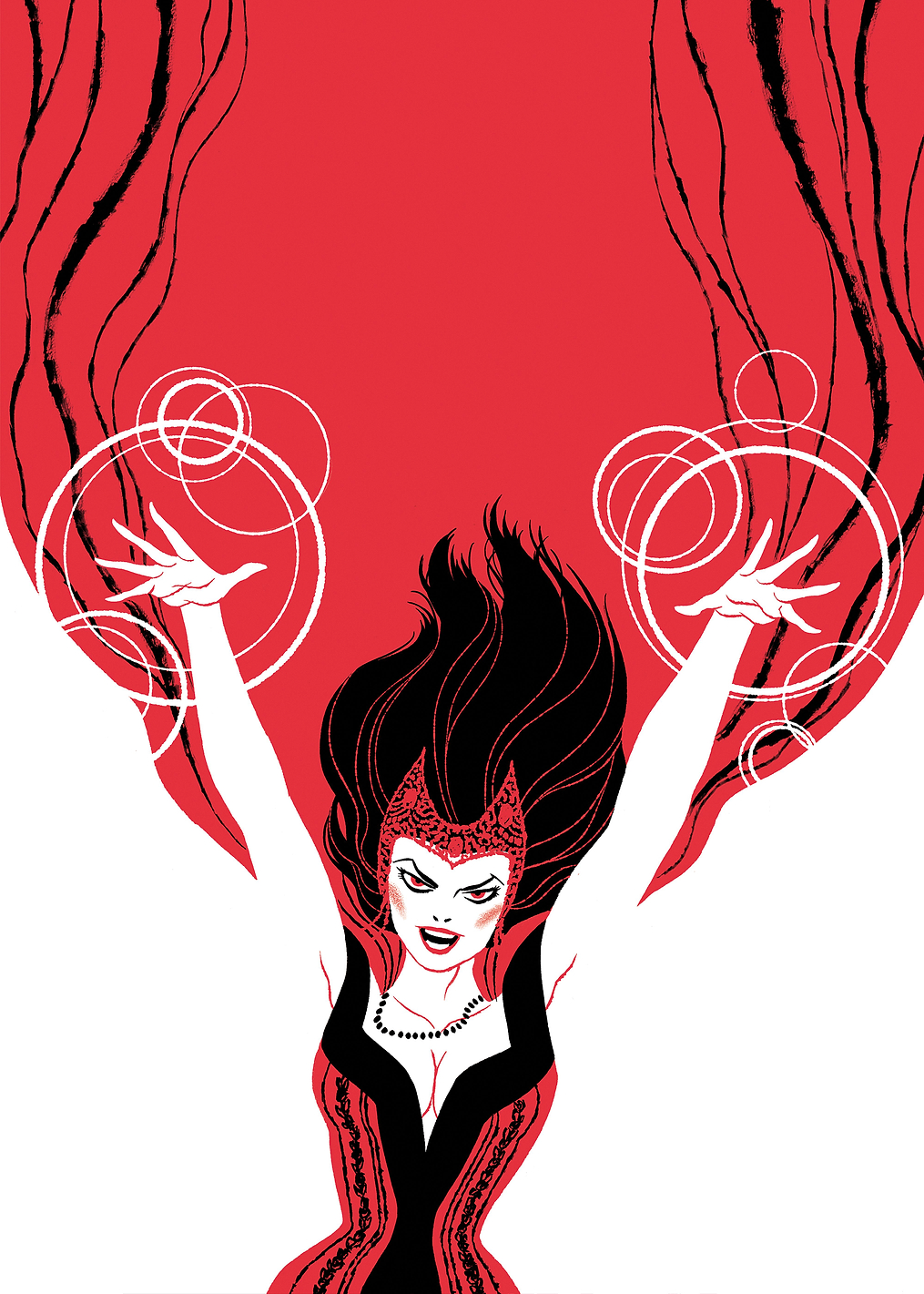 Scarlet Sorcerer: постер из коллекции Marvel