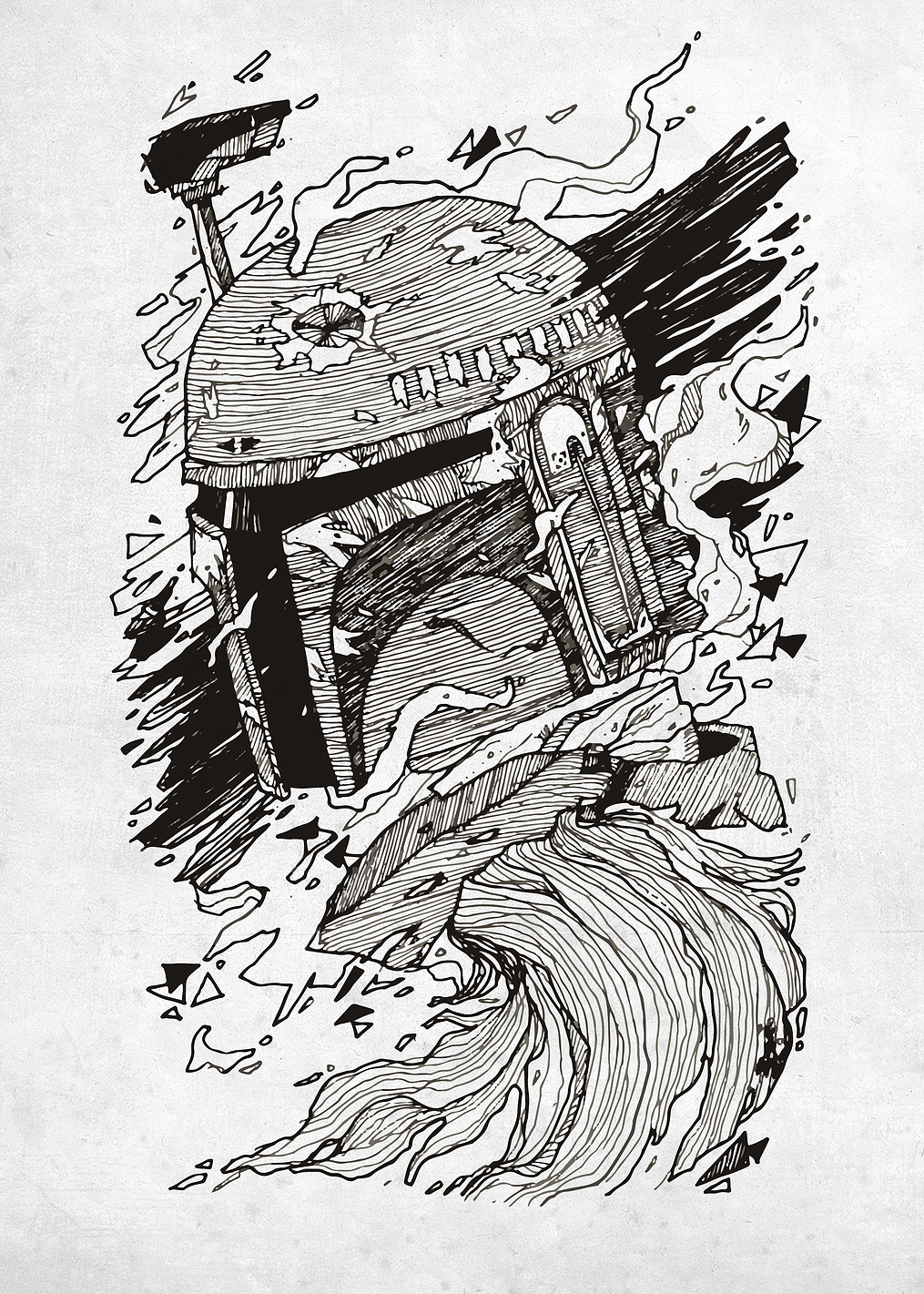 Boba Fett: постер из коллекции Star Wars