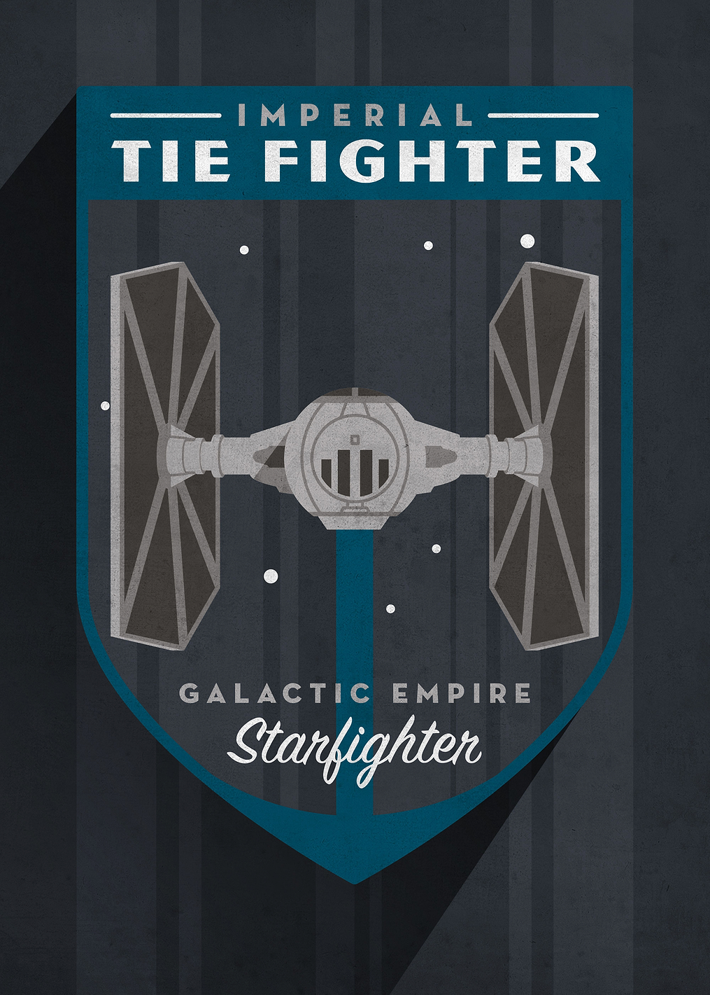 Tie Fighter: постер из коллекции Star Wars