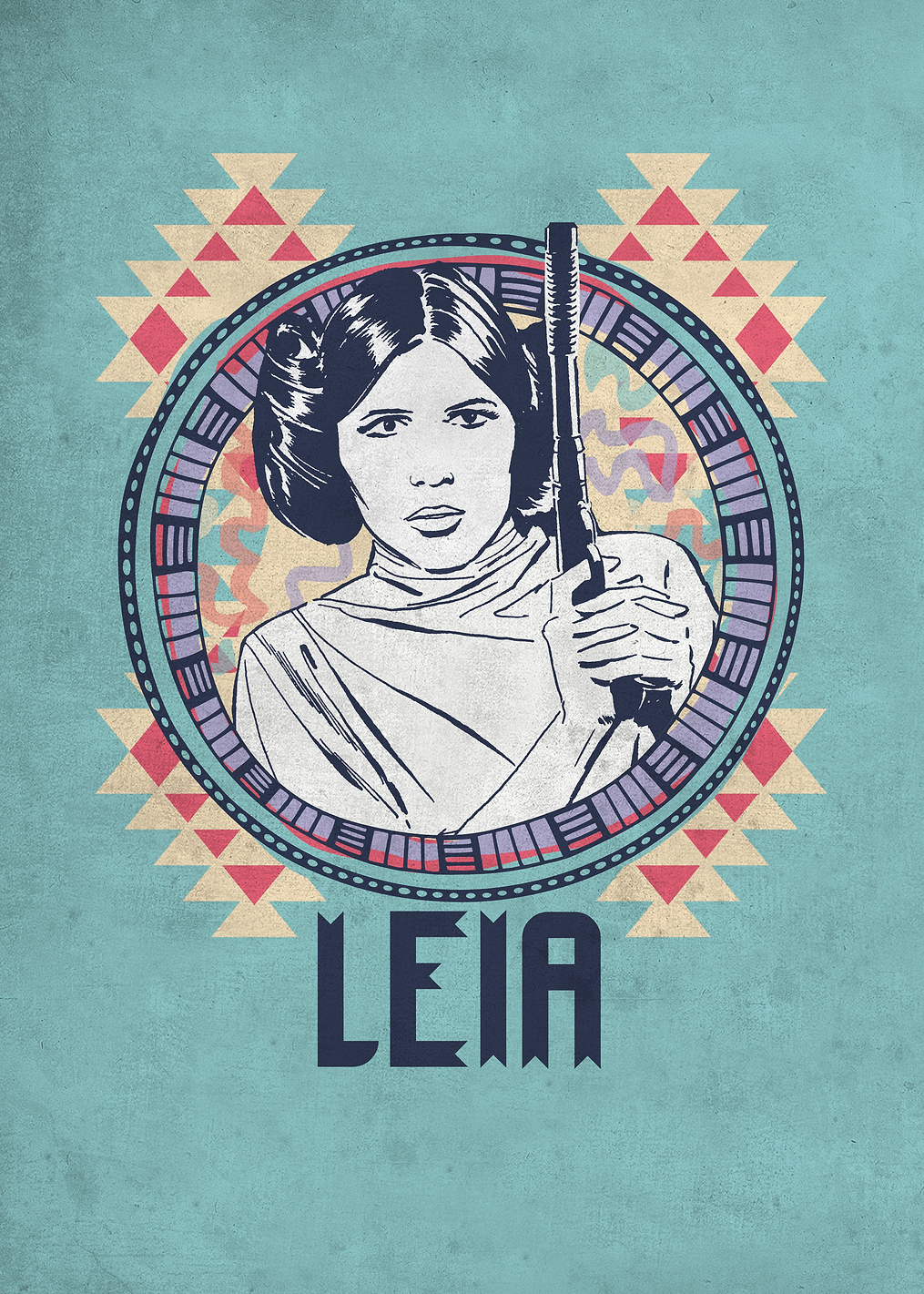 Leia: постер из коллекции Star Wars