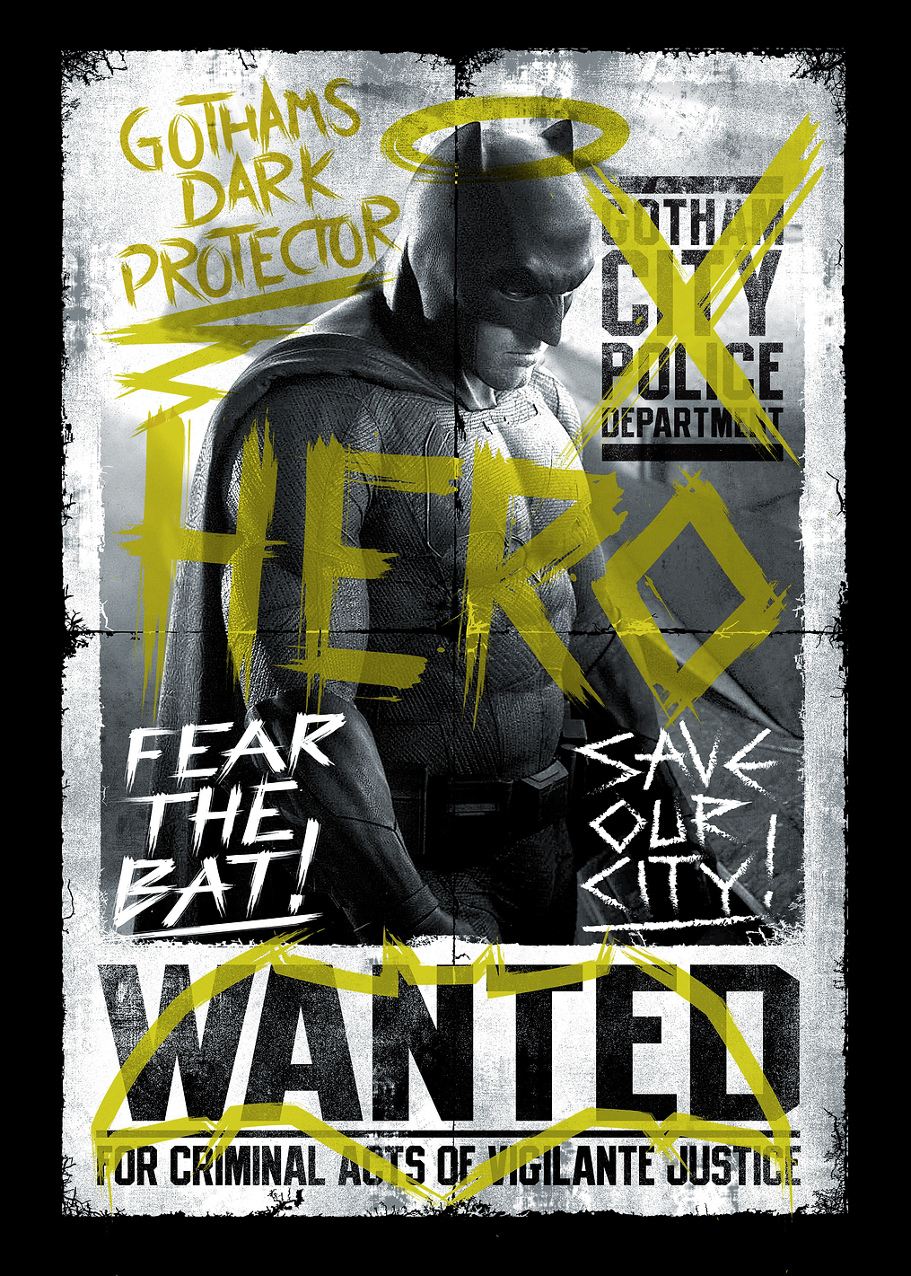 Fear the Bat: постер из коллекции DC Comics