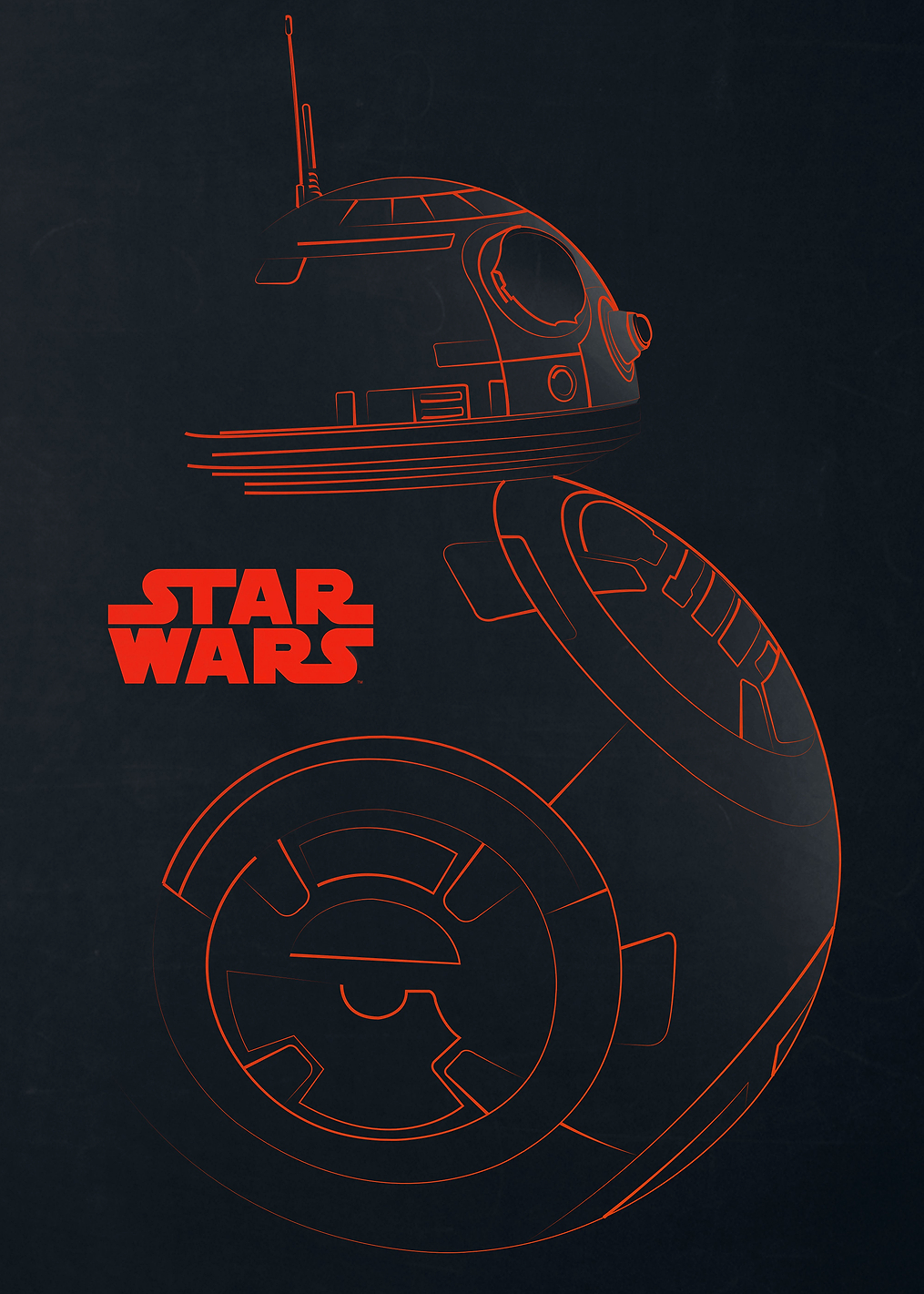 BB-8: постер из коллекции Star Wars