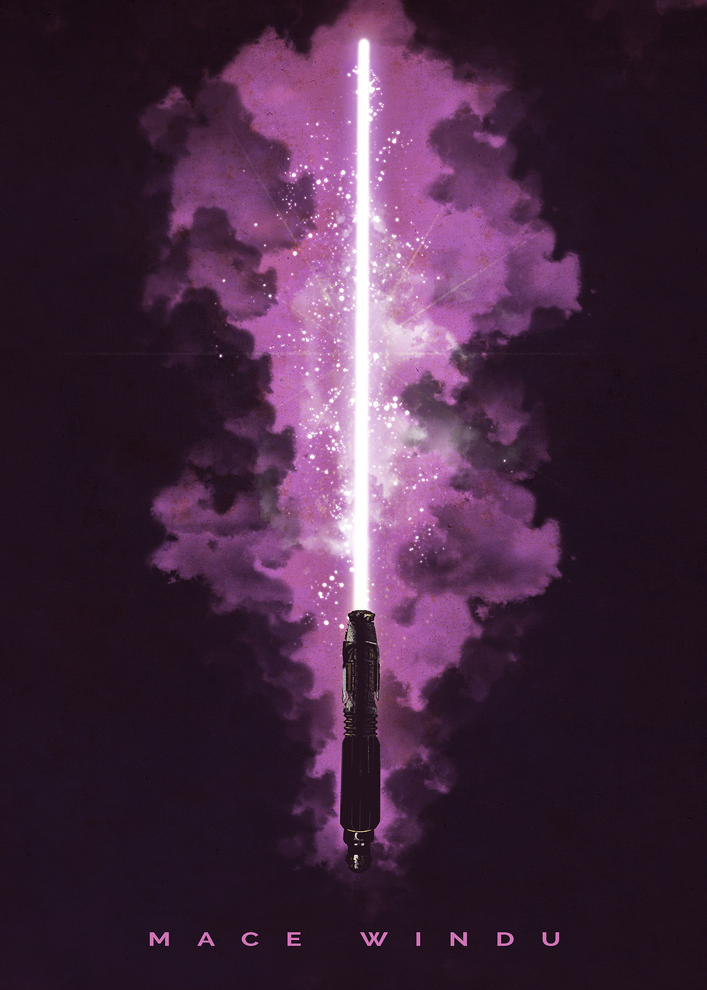 Mace Windu: постер из коллекции Star Wars