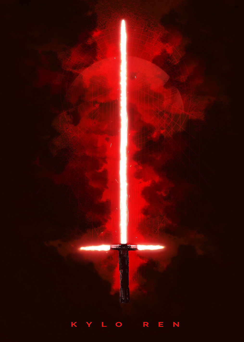 Kylo Ren: постер из коллекции Star Wars