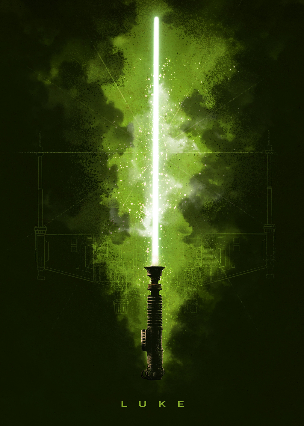 Luke: постер из коллекции Star Wars