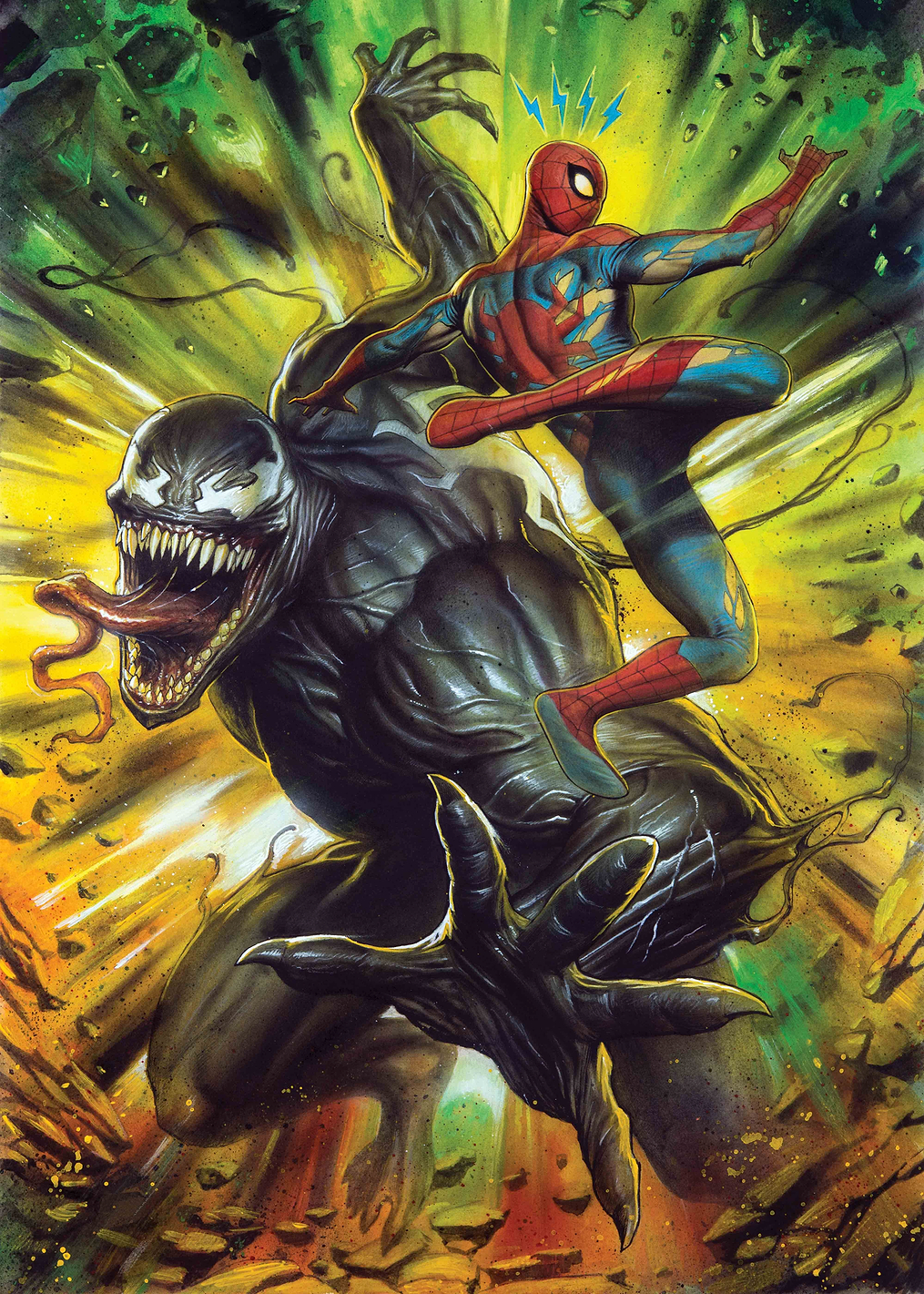 Venom vs Spider-man: постер из коллекции Marvel