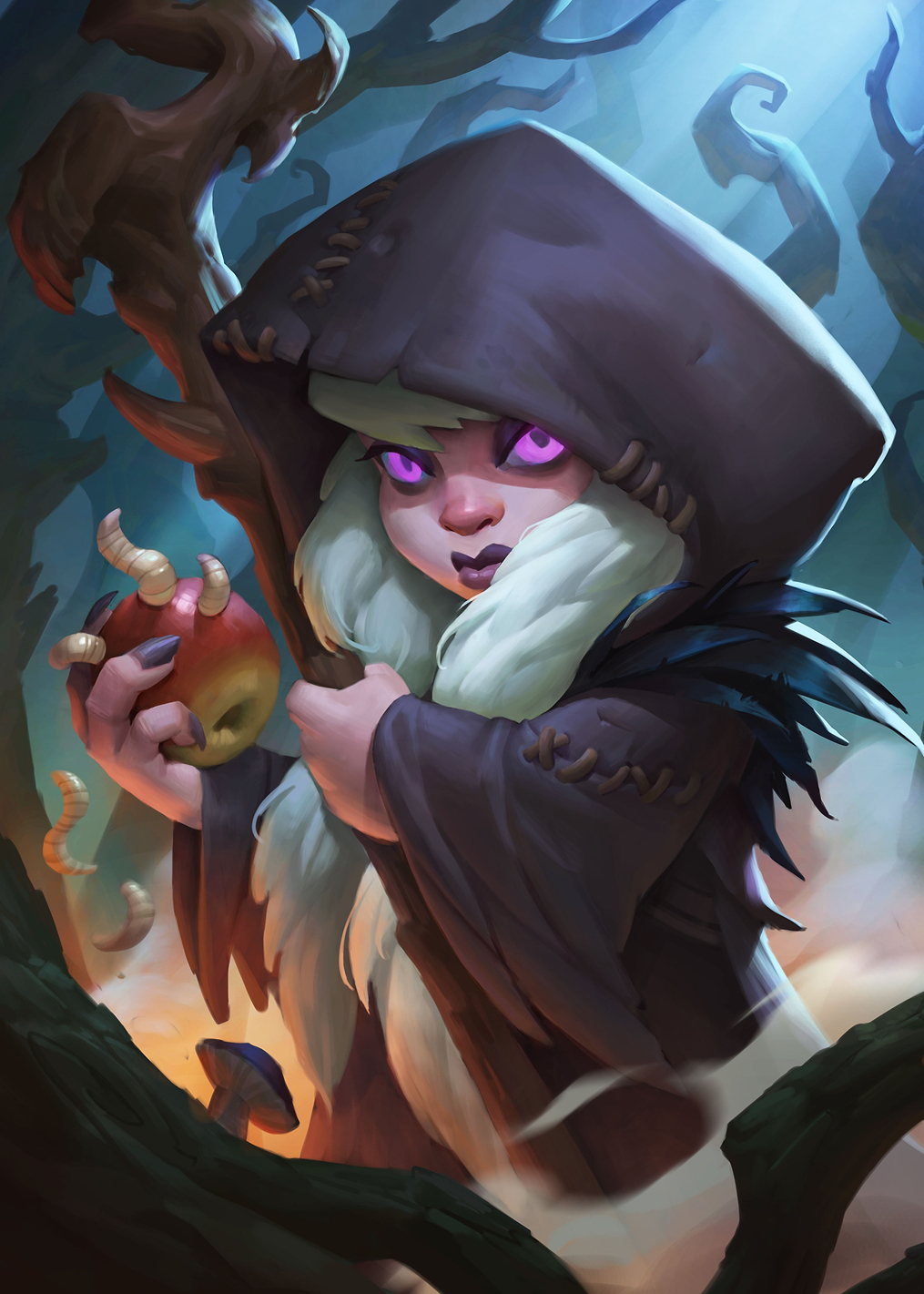Blood Witch Gretta: постер из коллекции Hearthstone