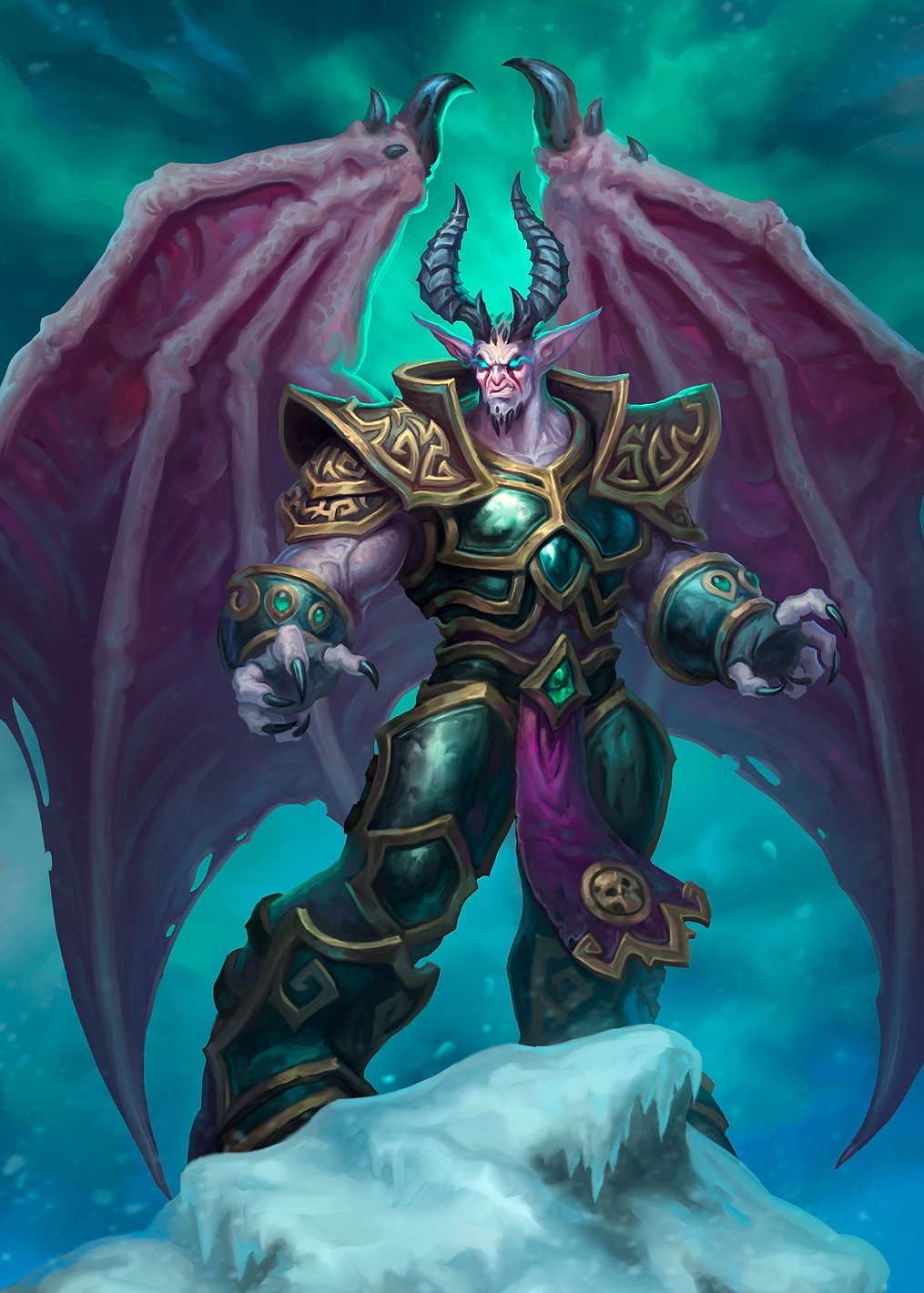 Despicable Dreadlord: постер из коллекции Hearthstone