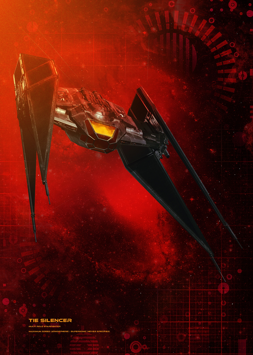 Tie Silencer: постер из коллекции Star Wars