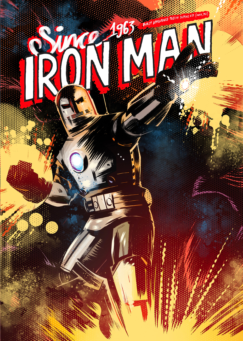 Iron Man since 1963: постер из коллекции Marvel