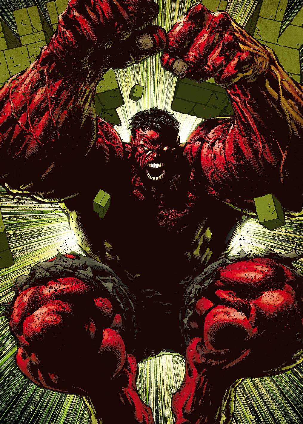 Red Hulk: постер из коллекции Marvel