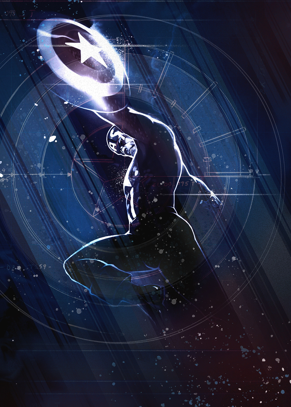 Blue Soldier: постер из коллекции Marvel
