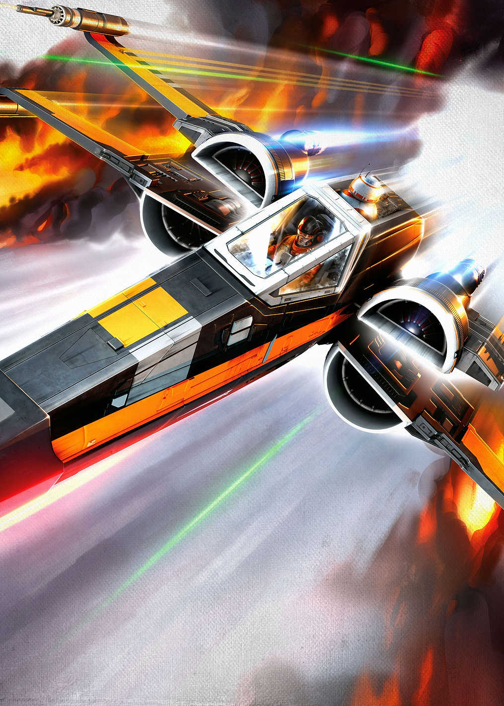 X-Wing Poedameron: постер из коллекции Star Wars