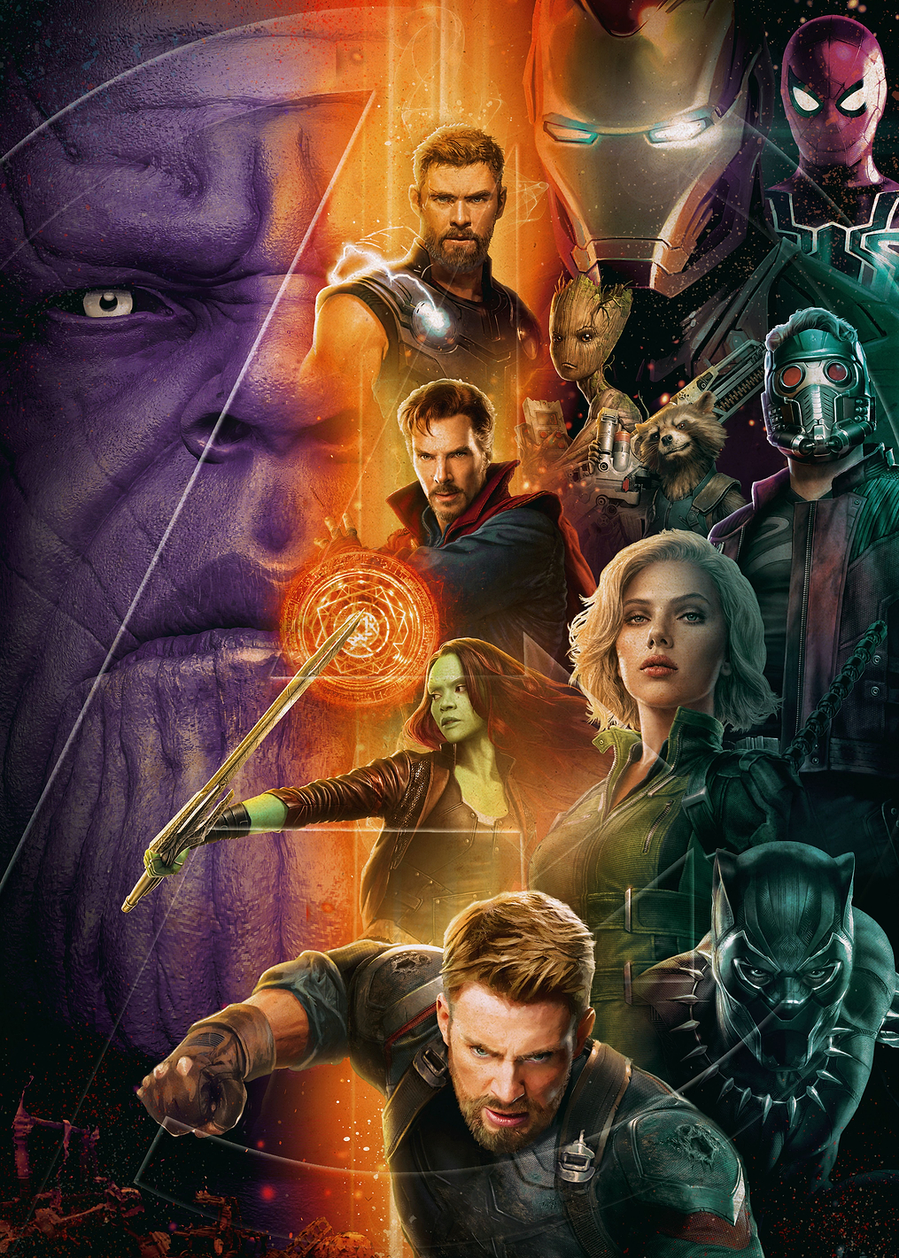 Avengers Team: постер из коллекции Marvel