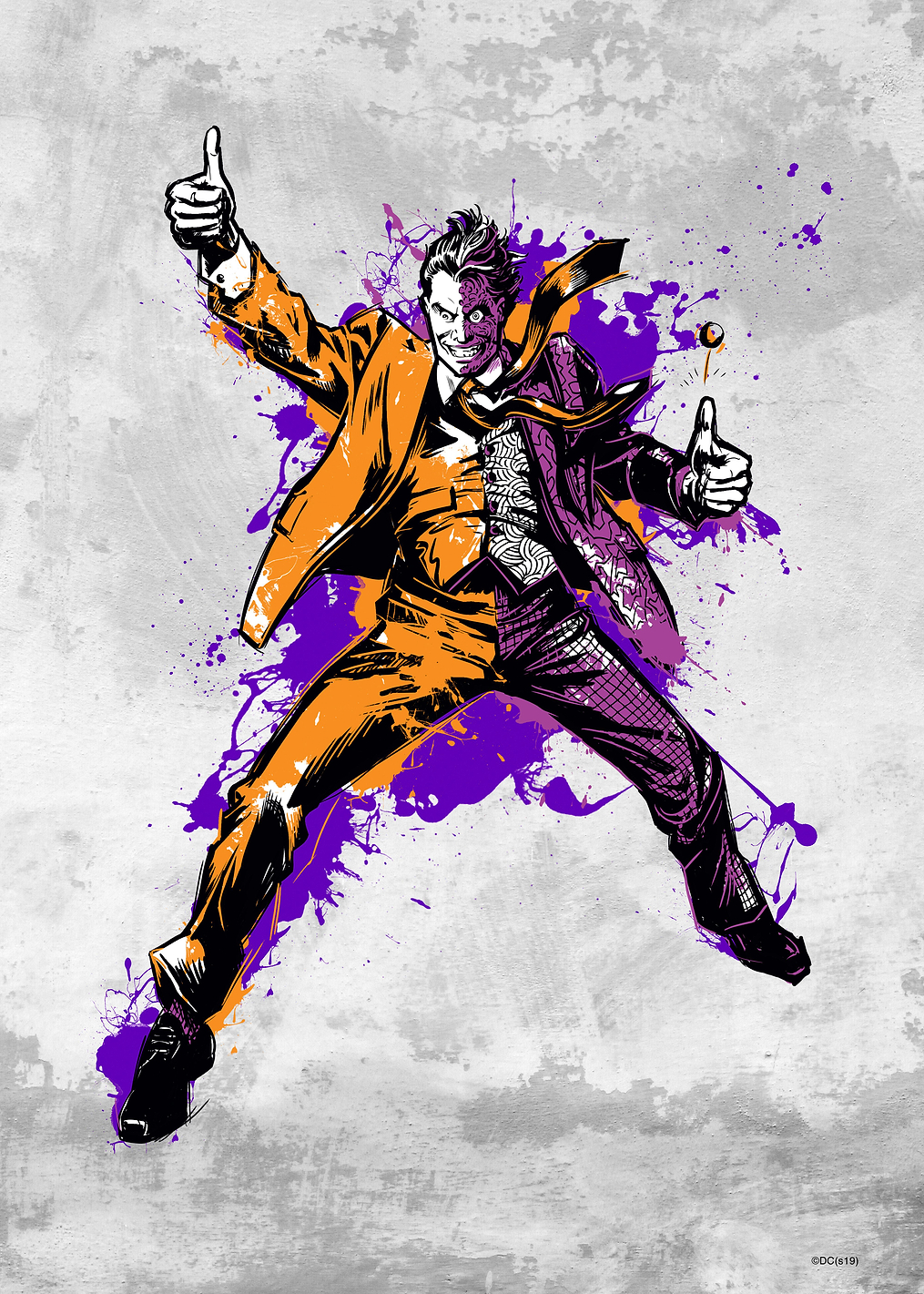 Two Face: постер из коллекции DC Comics