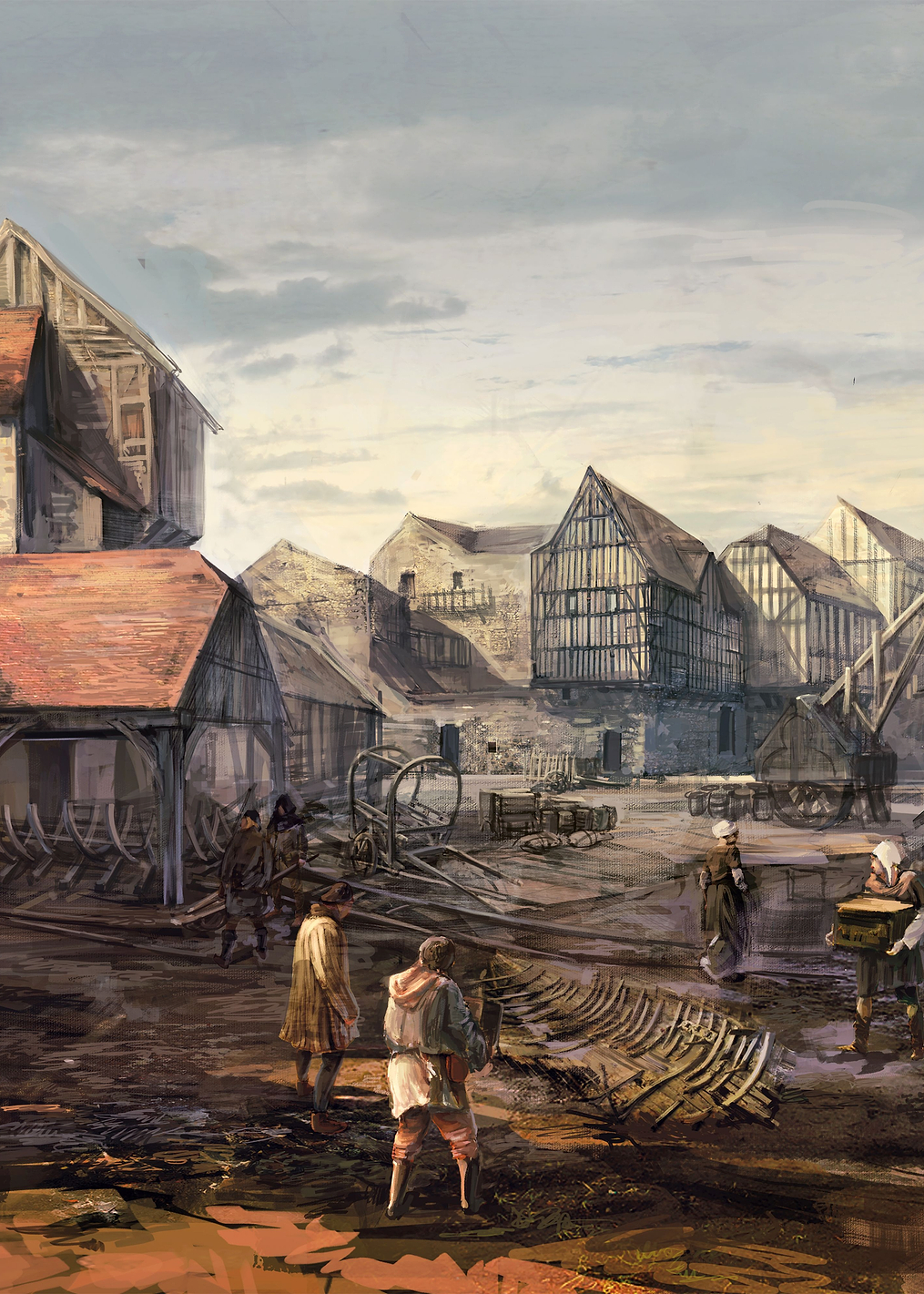 Novigrad Port: постер из коллекции The Witcher