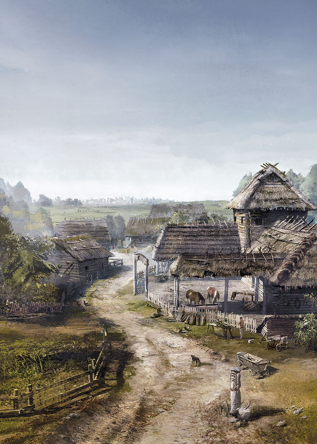 Village: постер из коллекции The Witcher