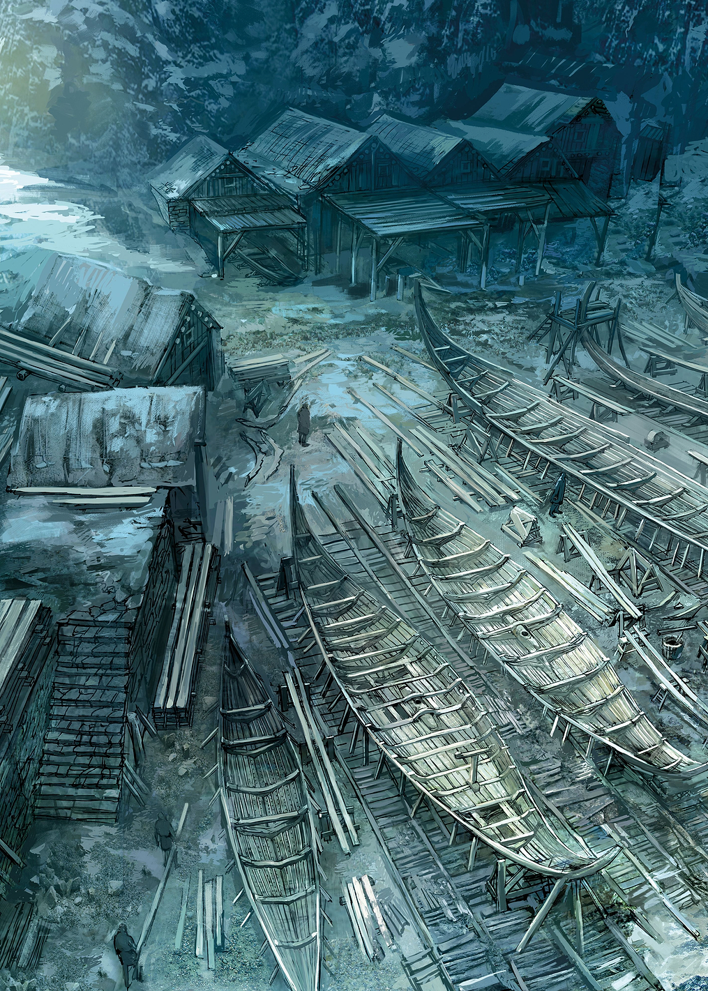 Shipyard: постер из коллекции The Witcher