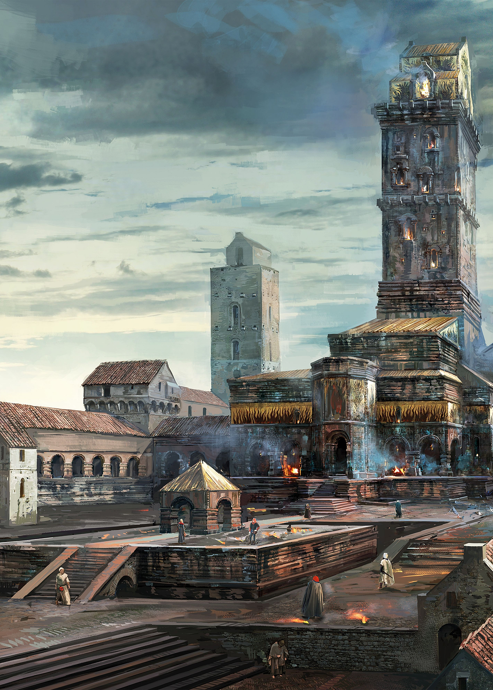 Temple: постер из коллекции The Witcher