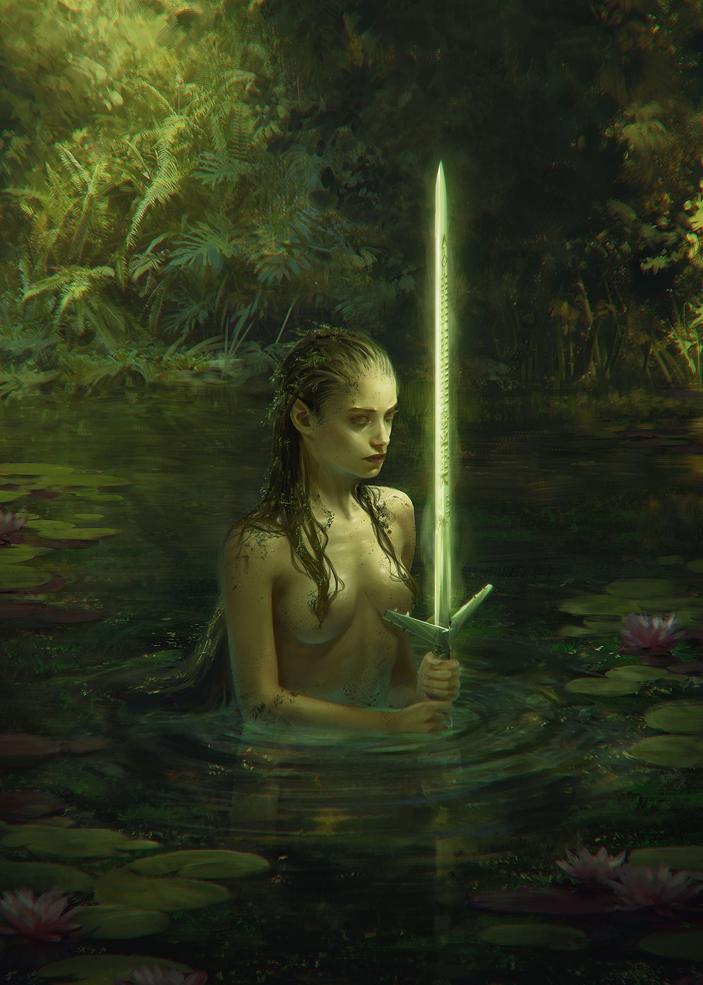 Lady of the Lake: постер из коллекции Gwent