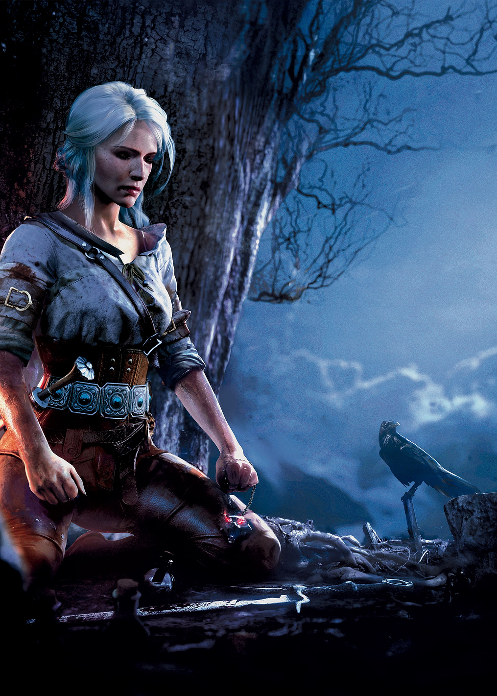 Meditating Ciri: постер из коллекции The Witcher