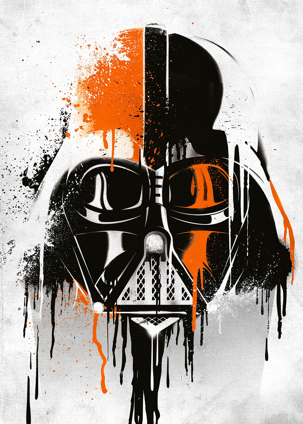 Graffiti Vader: постер из коллекции Star Wars