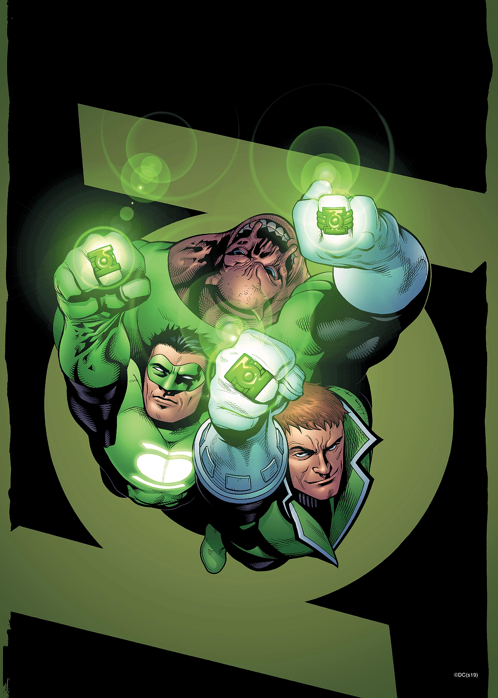 Green Lanterns Might: постер из коллекции DC Comics