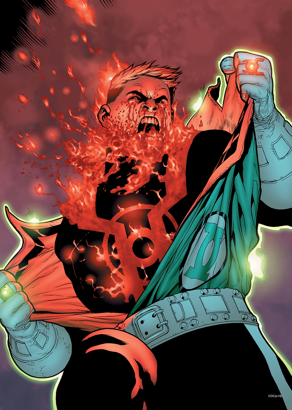 Guy Gardner Red Lantern: постер из коллекции DC Comics