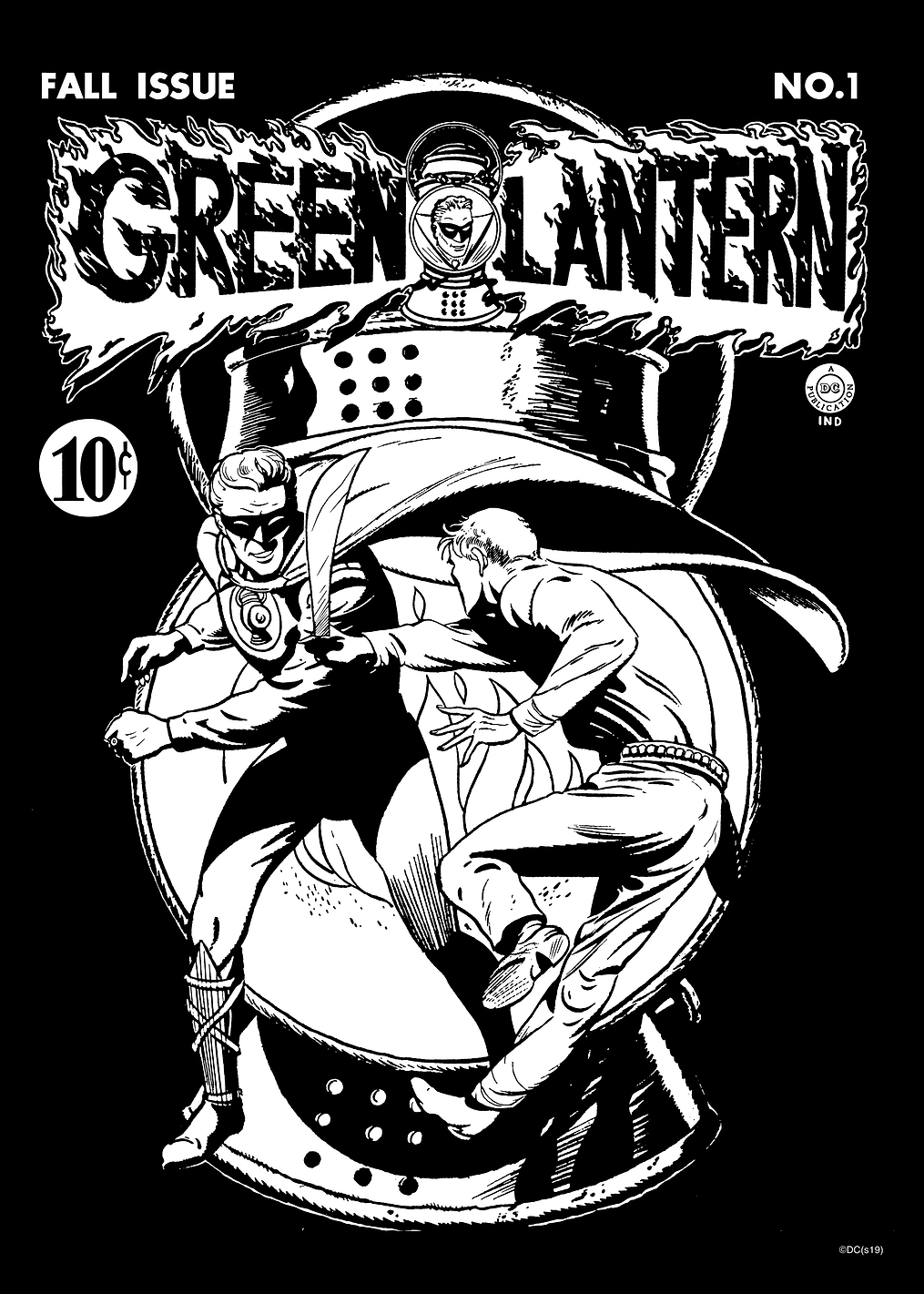 Black And White: постер из коллекции DC Comics