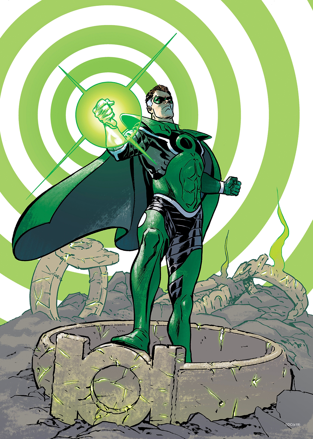 Emerald Knight: постер из коллекции DC Comics