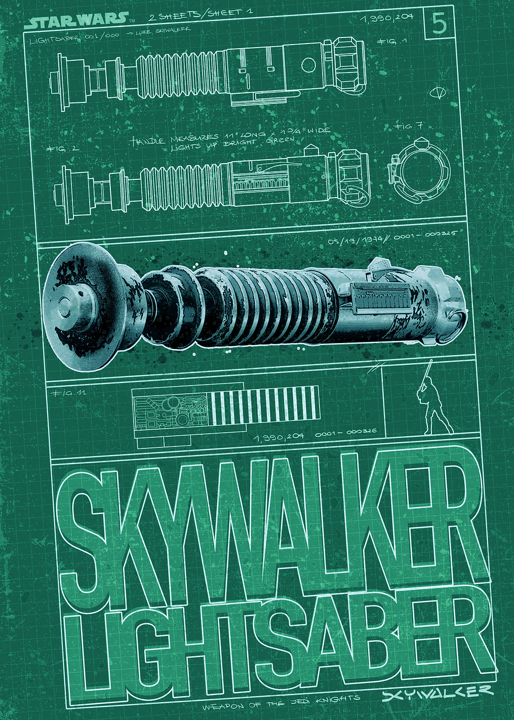 Skywalker: постер из коллекции Star Wars