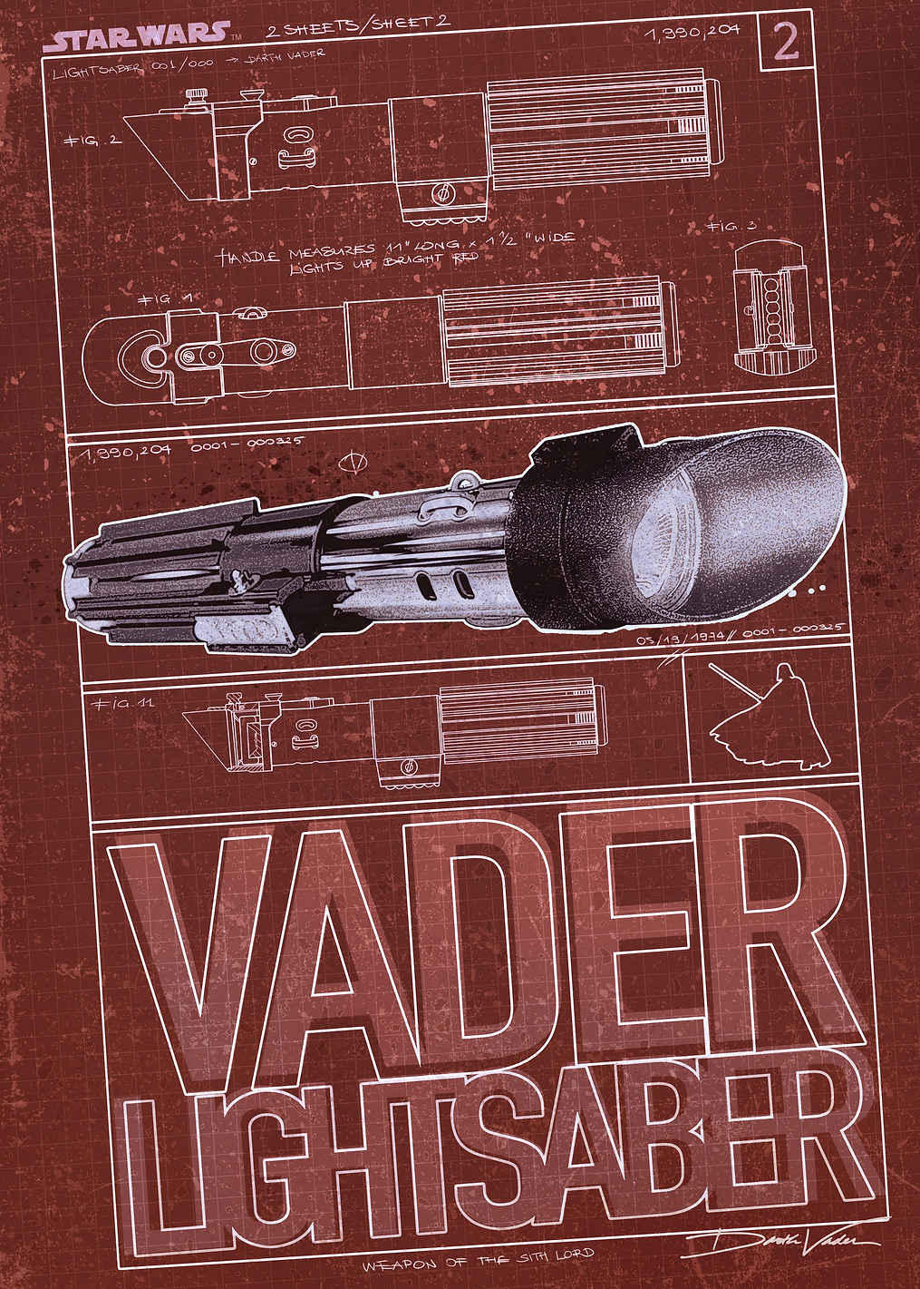 Vader: постер из коллекции Star Wars