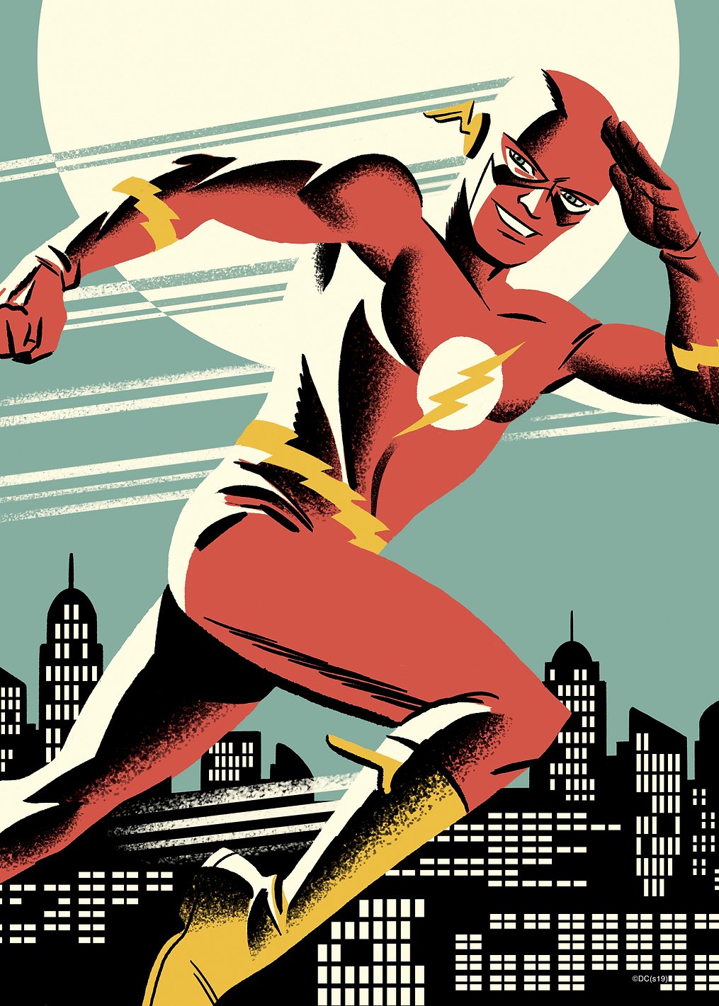 Silver Age Flash: постер из коллекции DC Comics