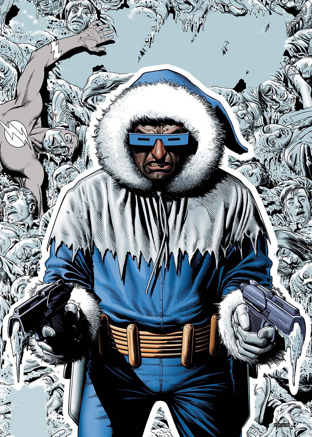 Captain Cold: постер из коллекции DC Comics
