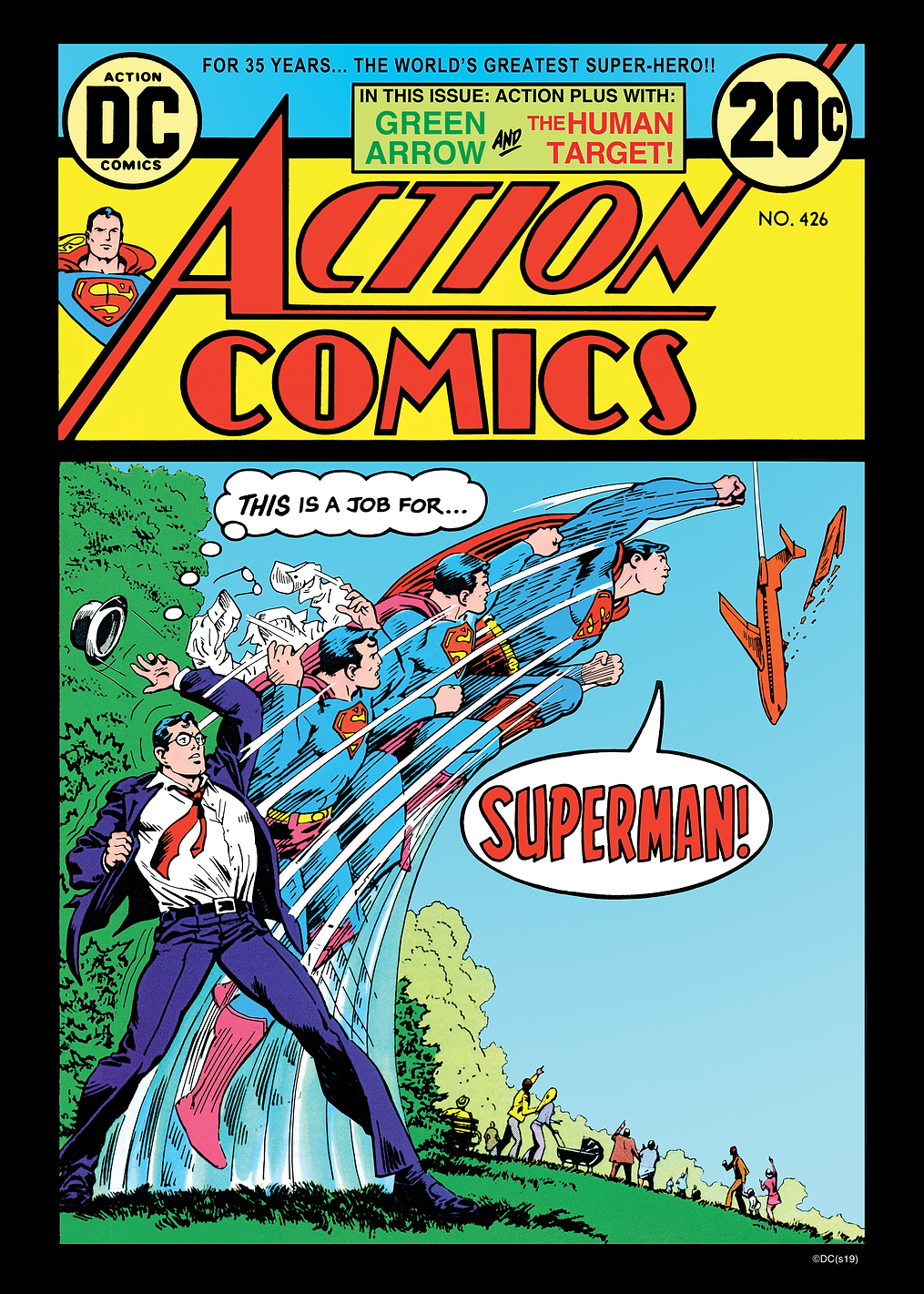 Superman Team Up: постер из коллекции DC Comics