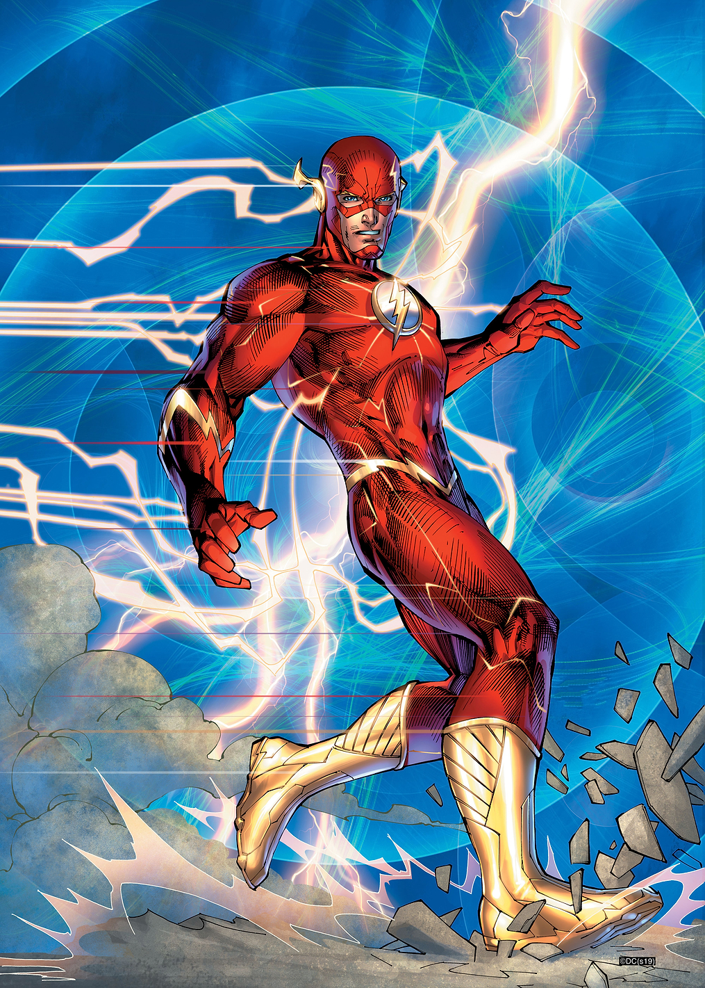 Never Slow Down: постер из коллекции DC Comics