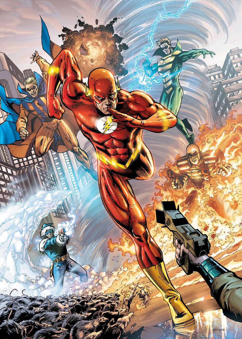 Against the Tide: постер из коллекции DC Comics