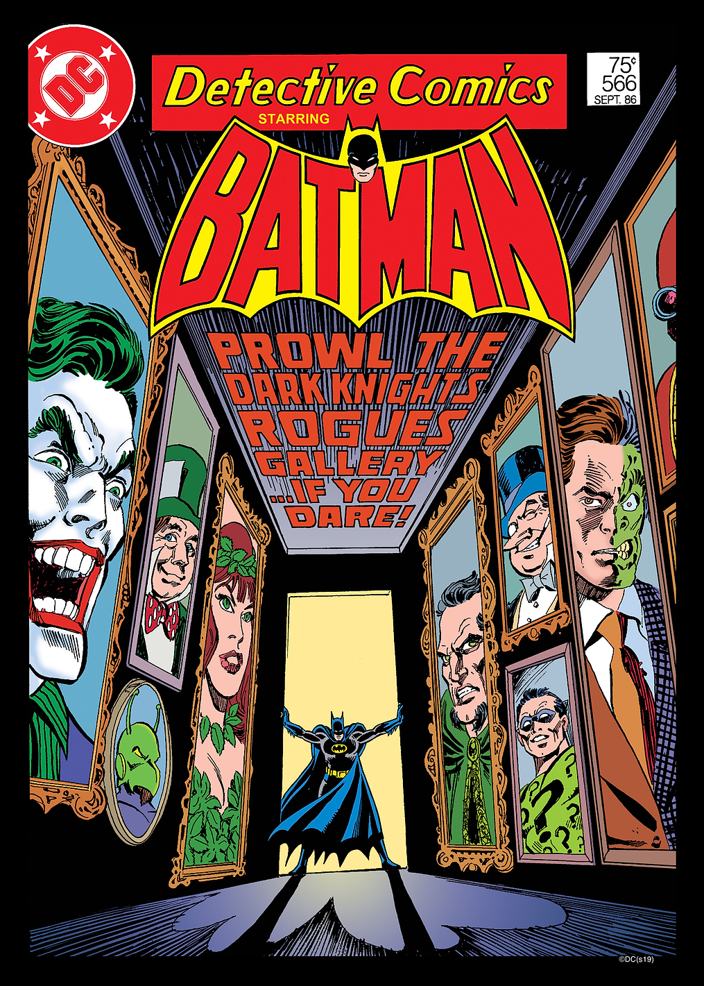 Dark Knight Rogue Gallery: постер из коллекции DC Comics