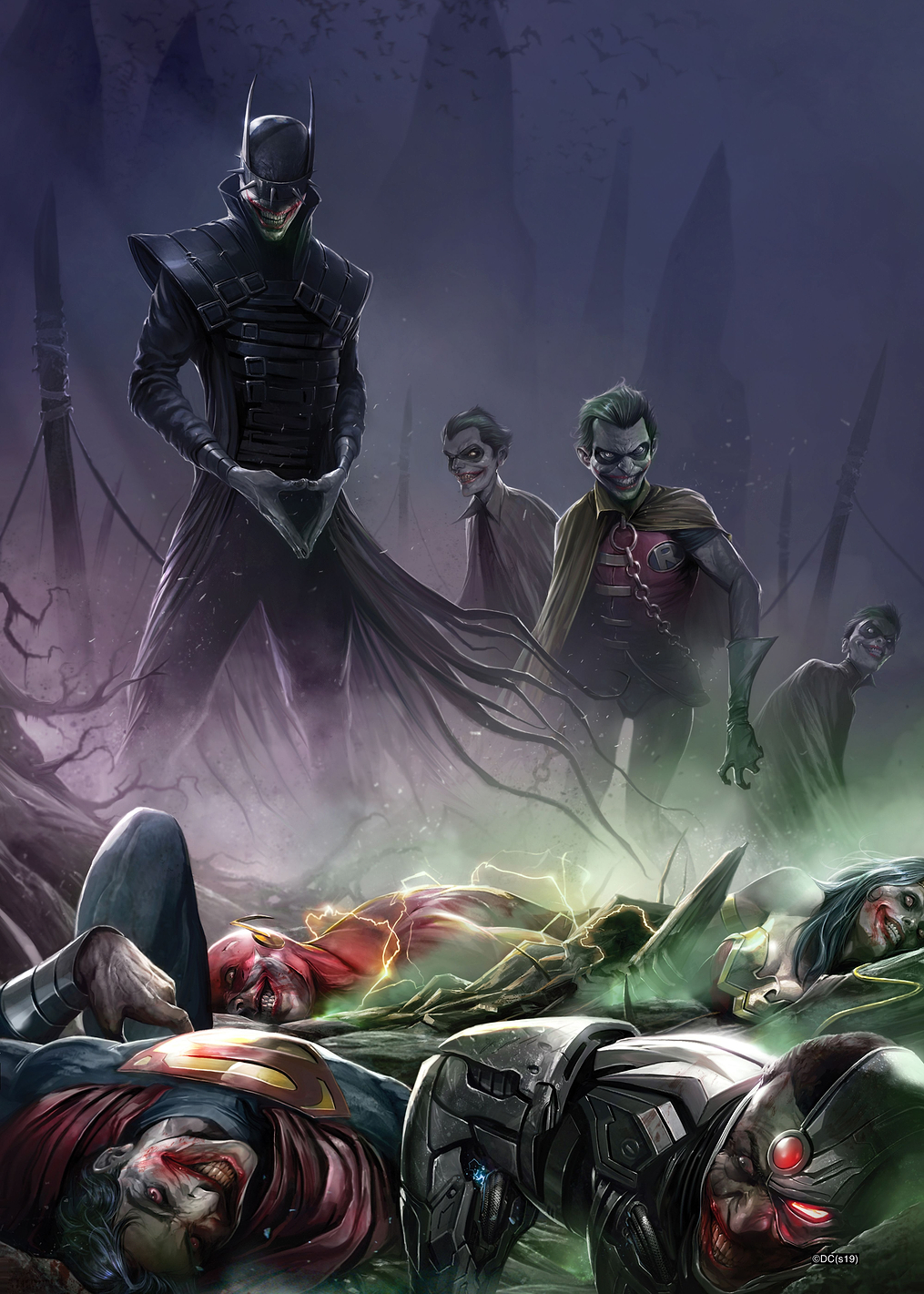 Laughing Bat: постер из коллекции DC Comics