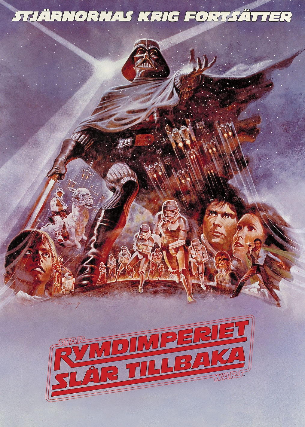 Rymdimperiet Slar Tillbaka: постер из коллекции Star Wars
