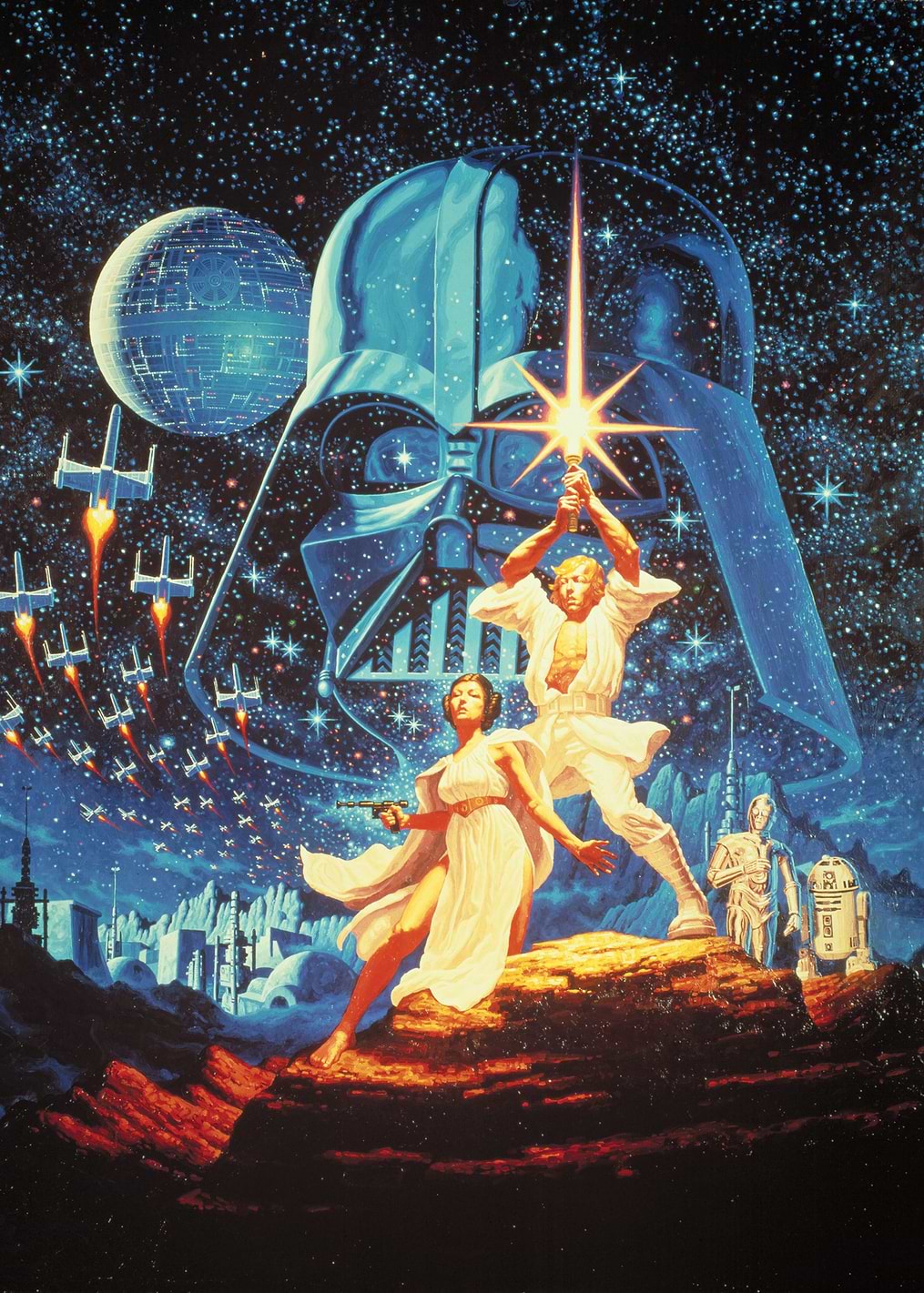 A New Hope Light: постер из коллекции Star Wars