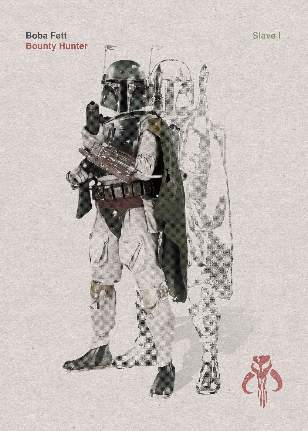 Boba Fett: постер из коллекции Star Wars